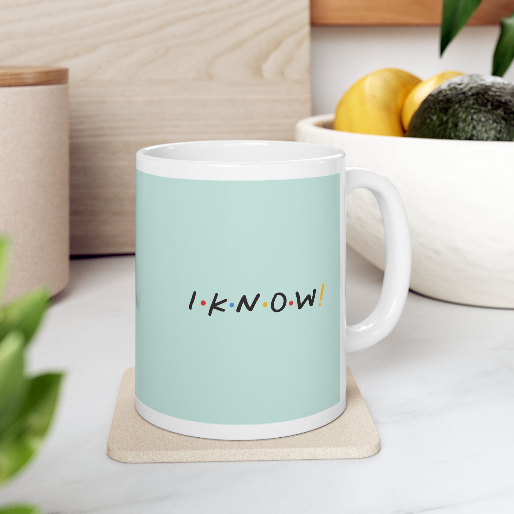 Monica Geller “I Know!” Mug