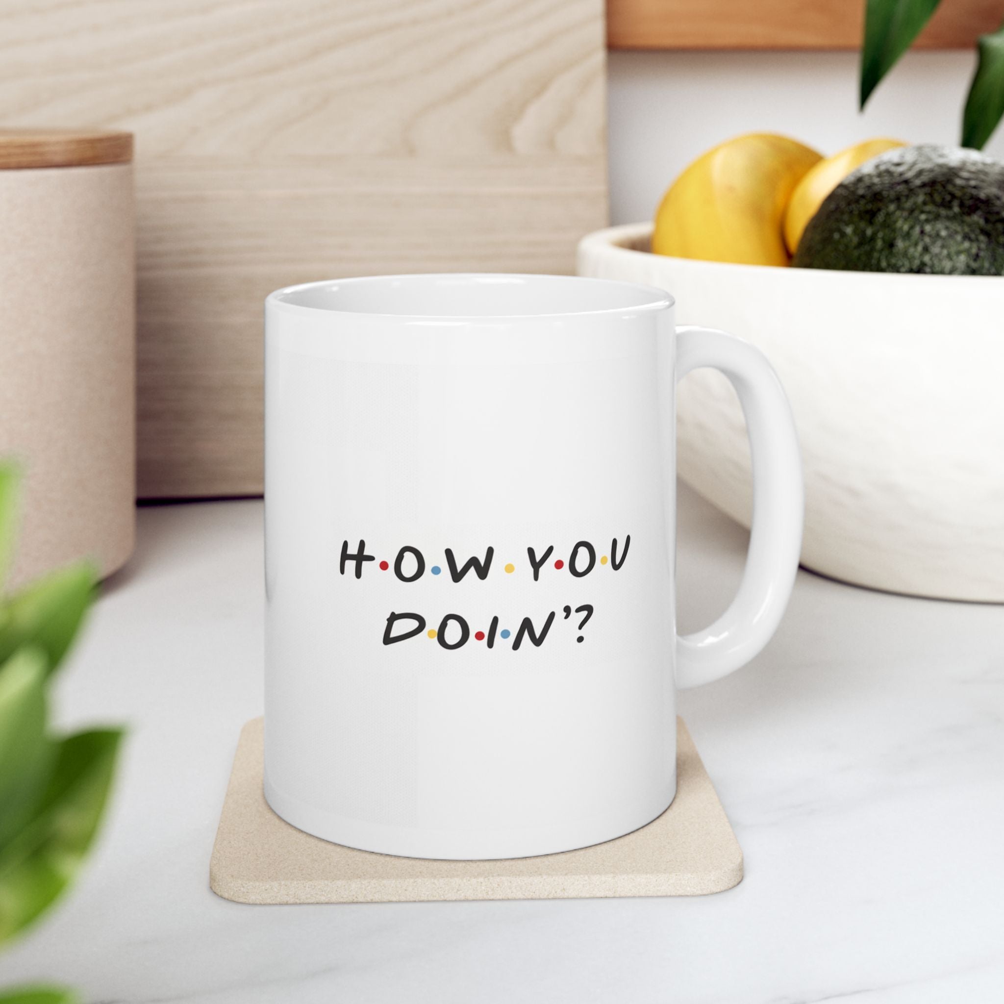Joey Tribbiani “How You Doin’?” Mug