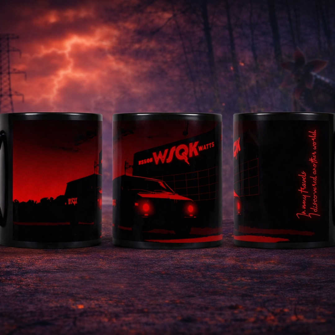 Stranger Things Hawkins Night Drive Mug | Fan Merchandise