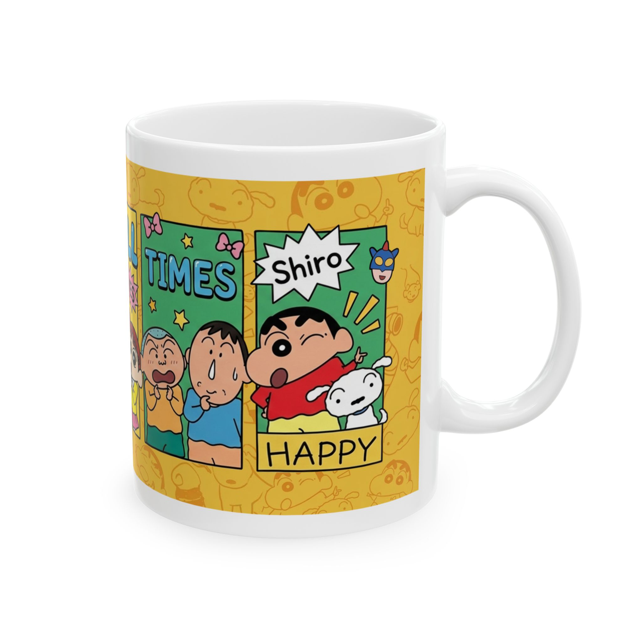 Shinchan Fun Squad Mug – Chill Times Edition