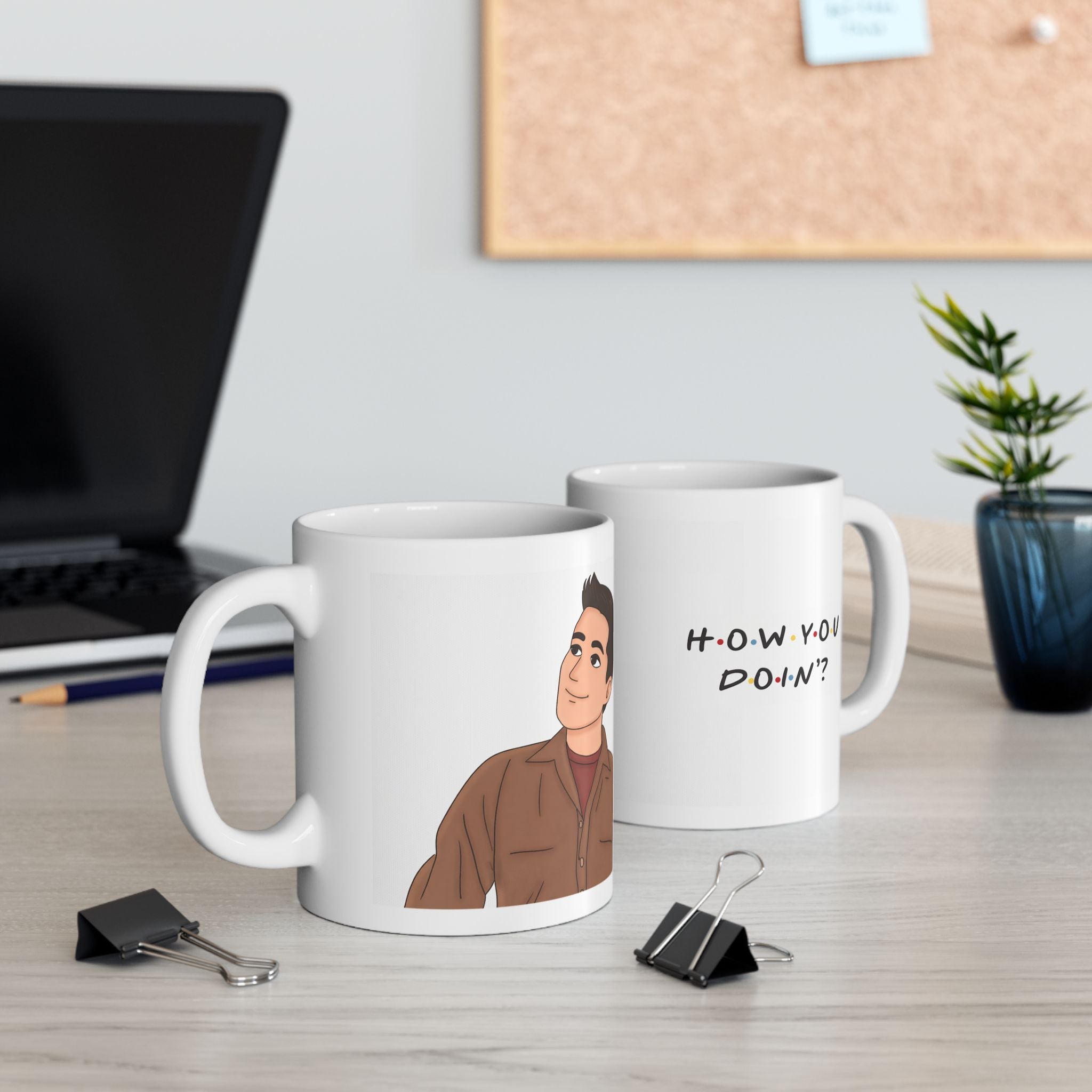 Joey Tribbiani “How You Doin’?” Mug