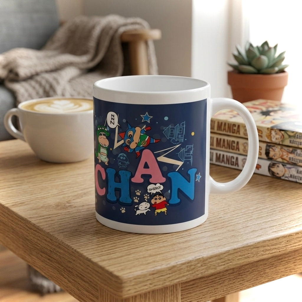 Shinchan Chaos Mug – Cute Mischief Edition