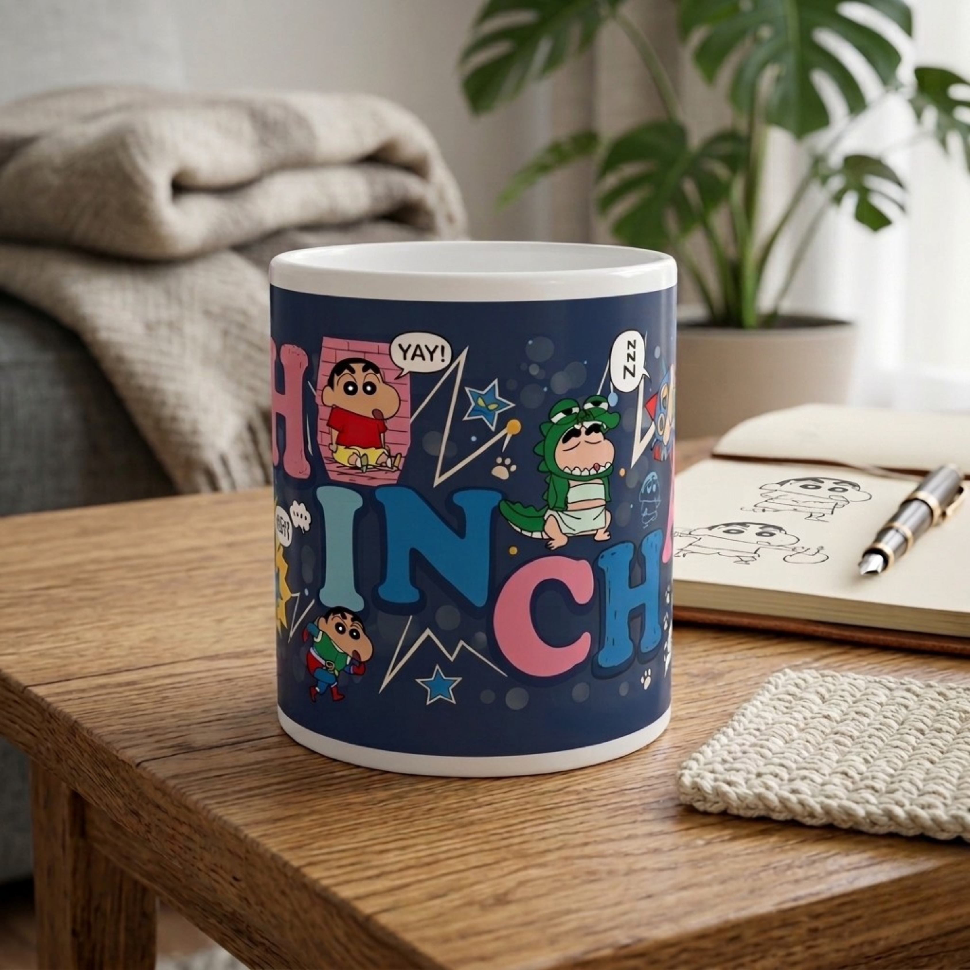 Shinchan Chaos Mug – Cute Mischief Edition