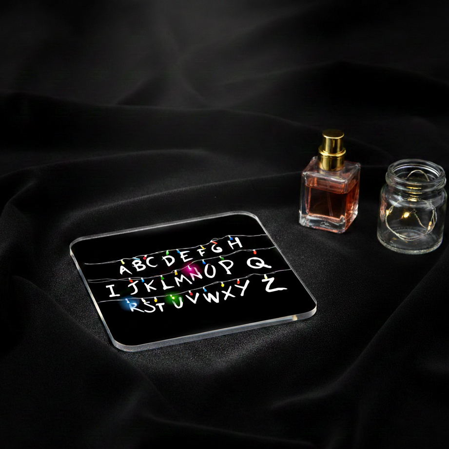 Alphabet Lights Coaster