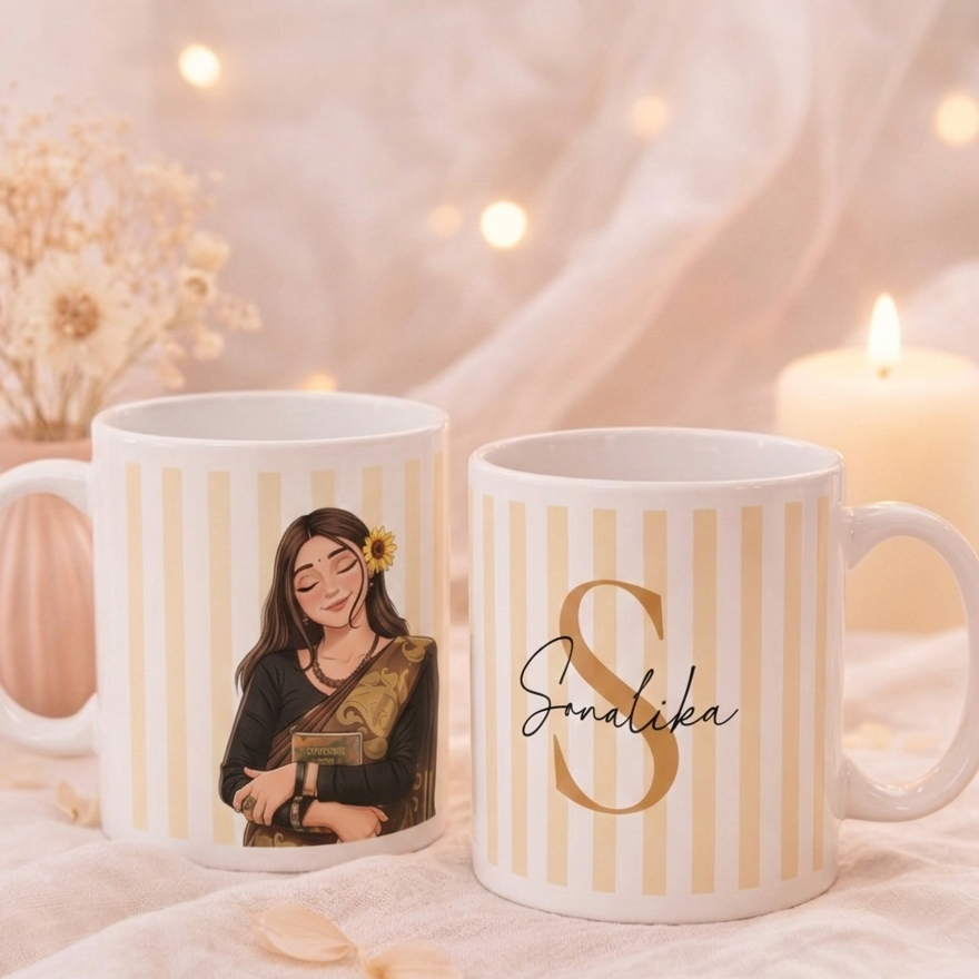 Customised Mug – Personalised Photo & Name Mug