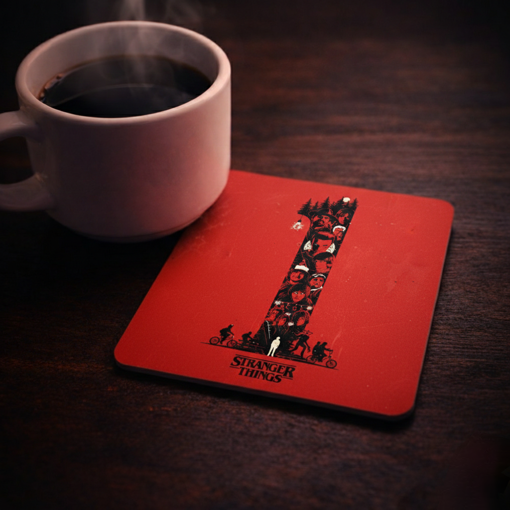 Seasons of Hawkins Acrylic Coaster