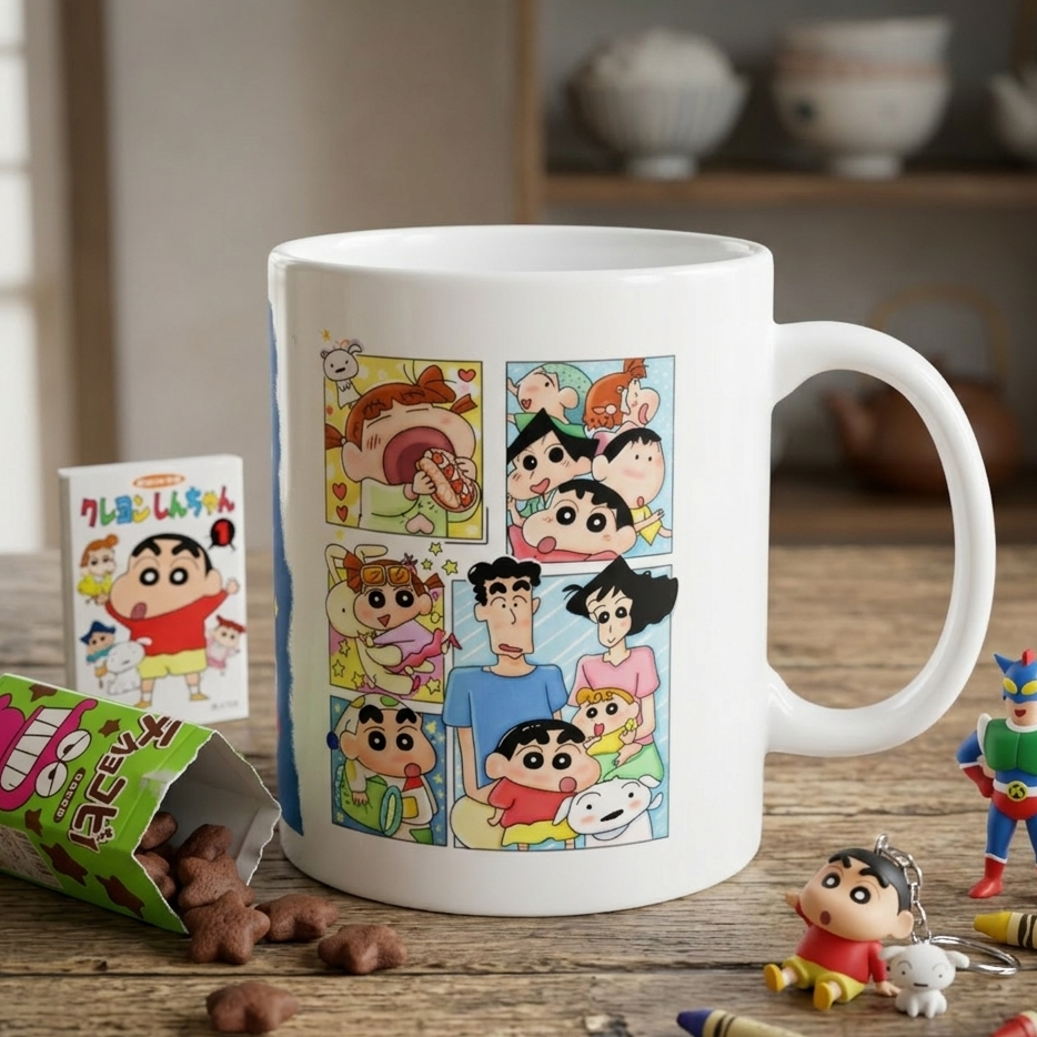 Shinchan Family Moments Mug – Nostalgia Edition
