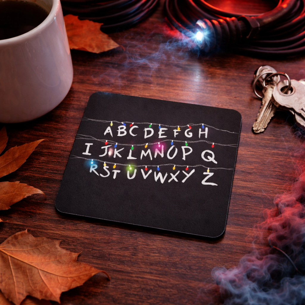 Alphabet Lights Coaster