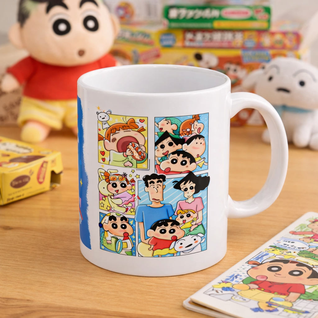Shinchan Family Moments Mug – Nostalgia Edition