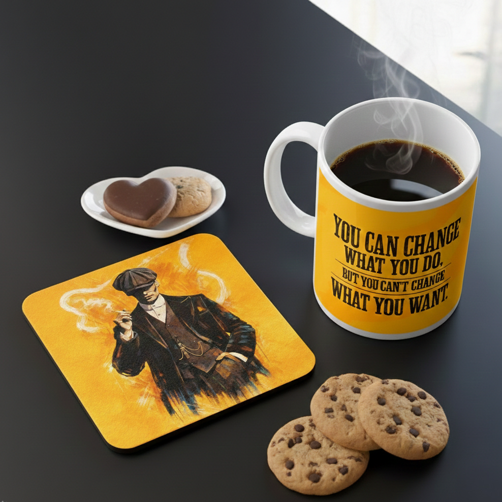 Peaky Blinders – Shelby Signature Mug & Coaster Combo