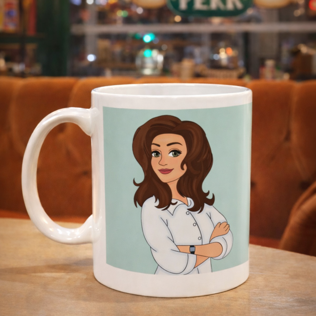 Monica Geller “I Know!” Mug