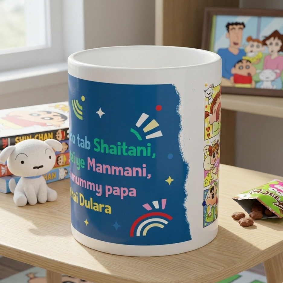 Shinchan Family Moments Mug – Nostalgia Edition