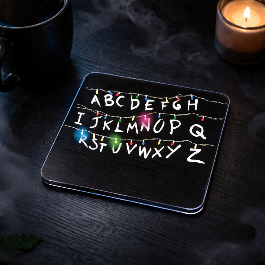 Alphabet Lights Coaster