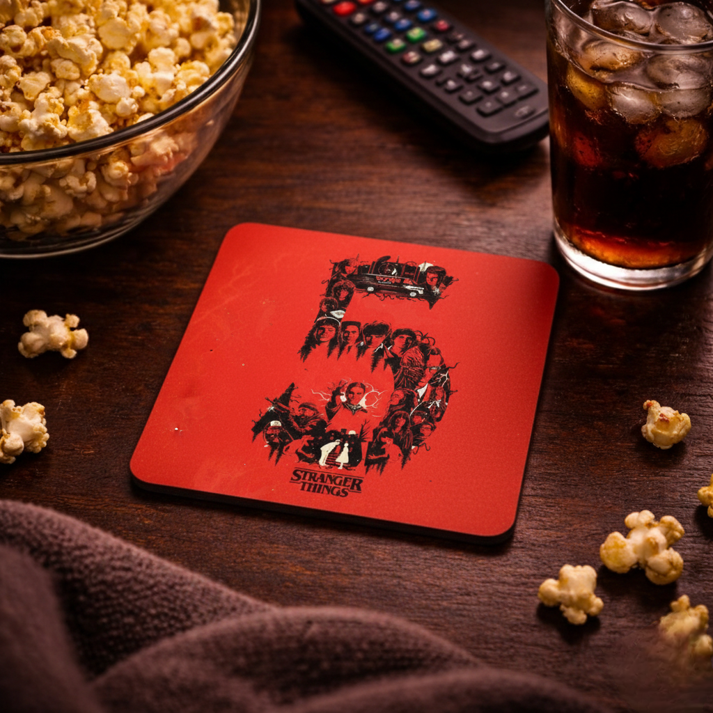 Seasons of Hawkins Acrylic Coaster