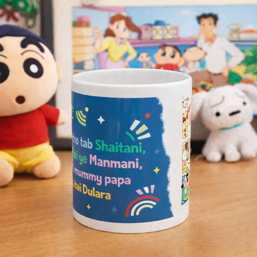 Shinchan Family Moments Mug – Nostalgia Edition
