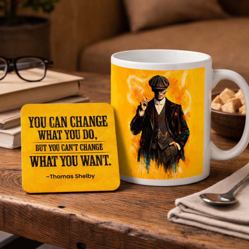 Peaky Blinders – Shelby Signature Mug & Coaster Combo